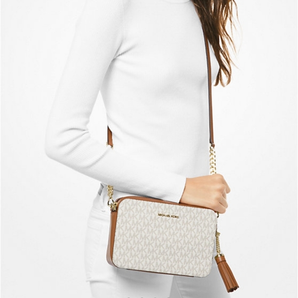 Ginny Medium Logo Crossbody Bag NWOT - Picture 2 of 4